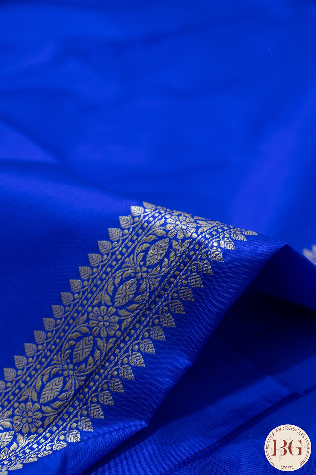 Banarasi Handwoven Katan Silk Tanchoi Weaved Saree with Silkmark Certificate - blue