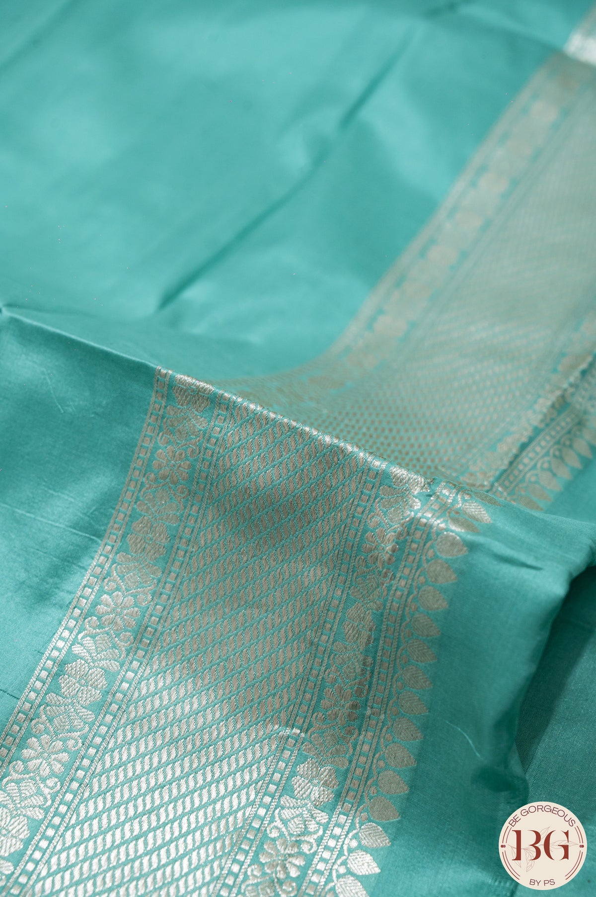 Banarasi Handwoven Katan Silk Kadhua Sona Roopa Meenakaari Weaved Saree With Silkmark Certificate - pastel green