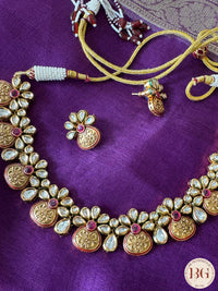 Amrapali inspired kundan necklace set