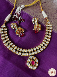 Amrapali inspired kundan necklace set