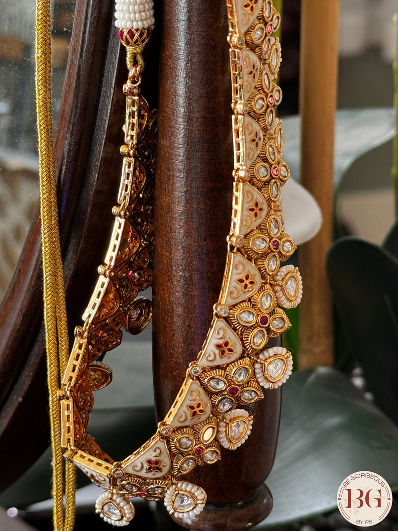 Amrapali inspired kundan necklace set