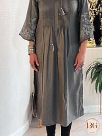 Kurti in Grey Color