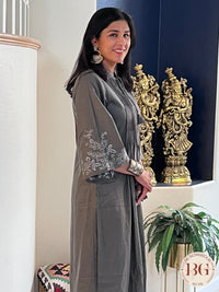 Kurti in Grey Color