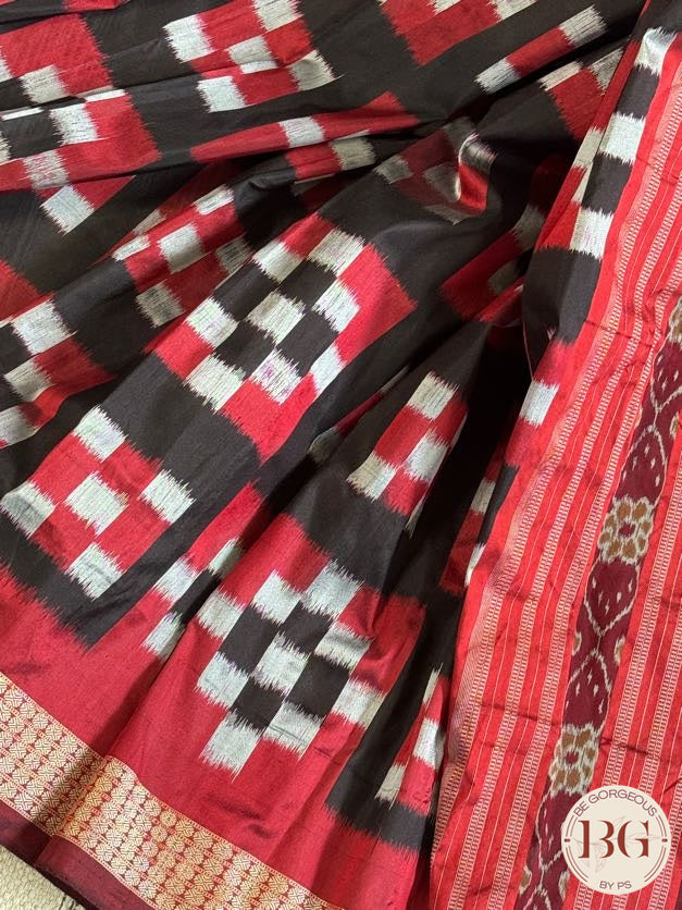 Sambalpuri pasapalli odisha handloom pure silk saree - multicolor