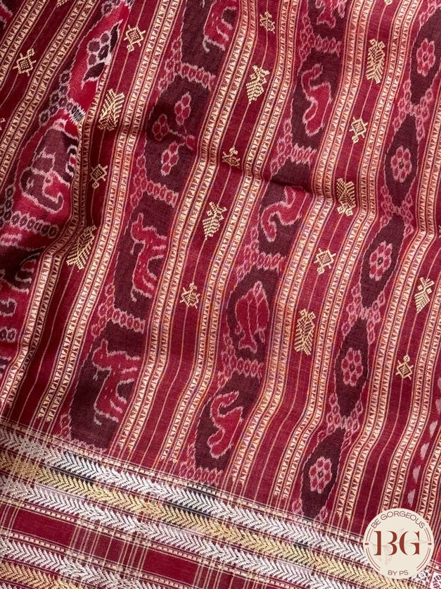 Tussar Silk Hazar butti handloom pure silk saree - Beige