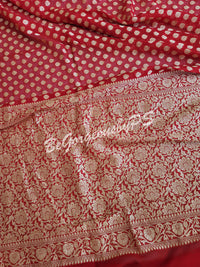 Khaddi georgette banarasi saree