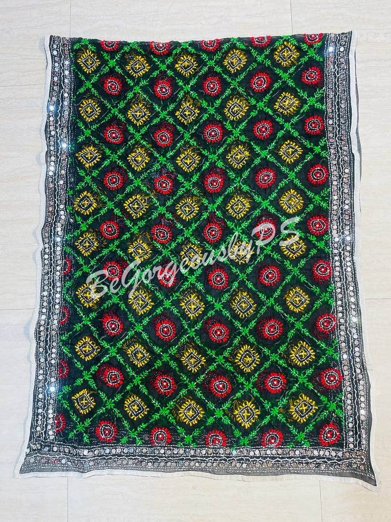 DUPATTA GEORGETTE FULKARI - 4