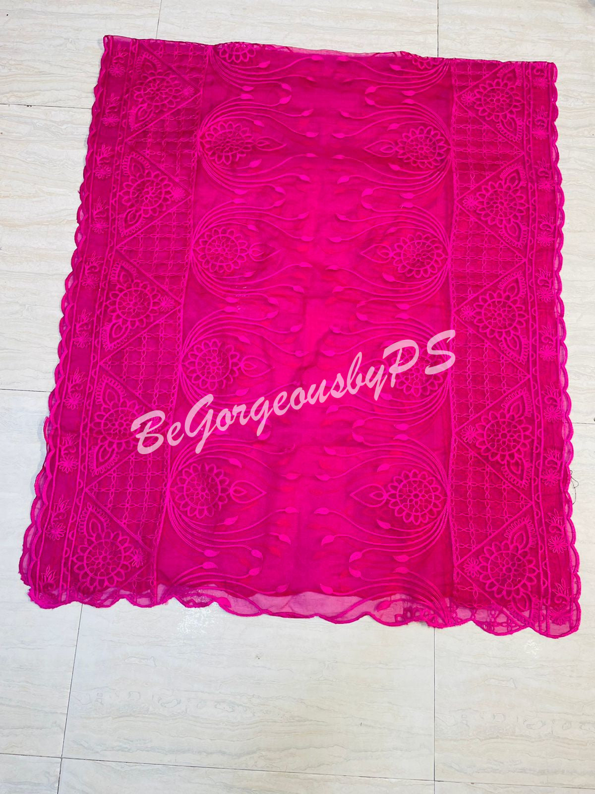 DUPATTA ORGANZA EMBROIDERY - 35