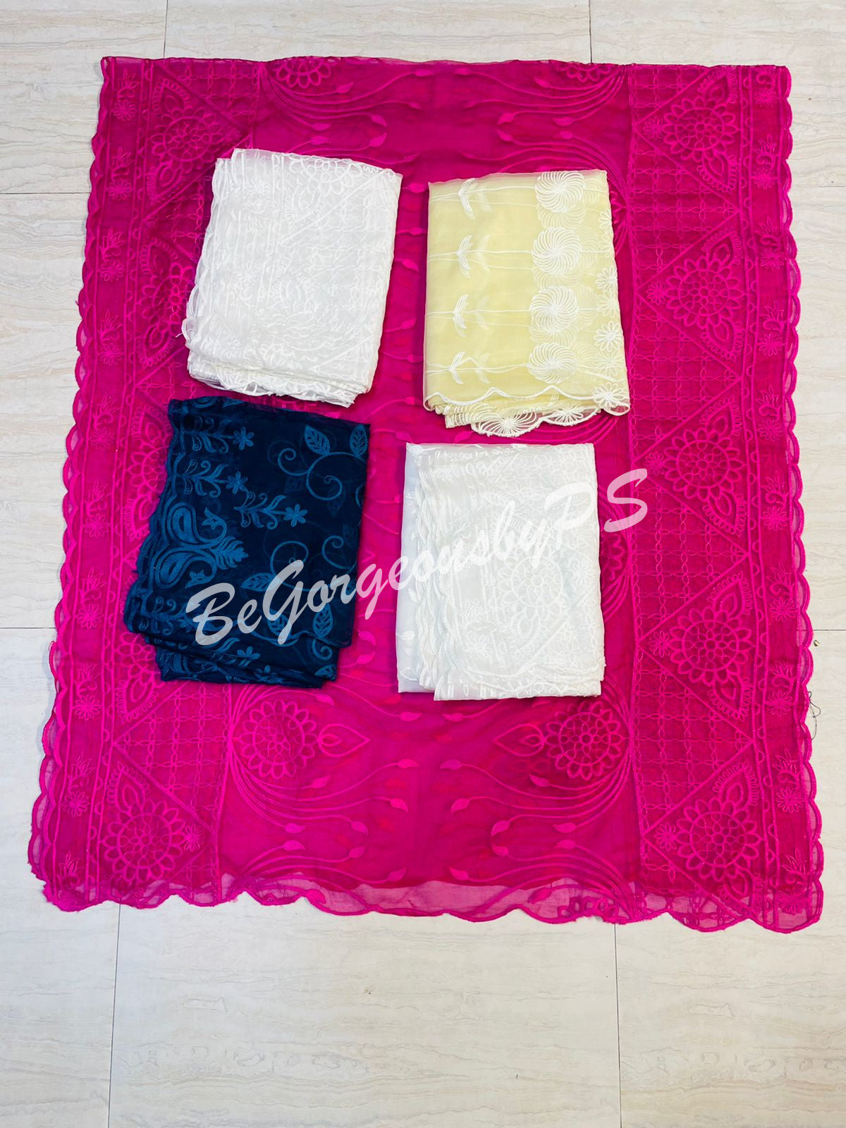 DUPATTA ORGANZA EMBROIDERY - 35