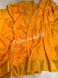 BANDHEJ ZARI YELLOW