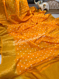 BANDHEJ ZARI YELLOW