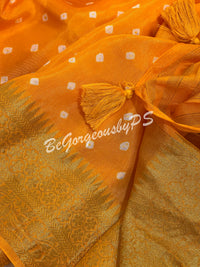 BANDHEJ ZARI YELLOW