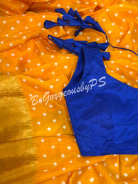 BANDHEJ ZARI YELLOW