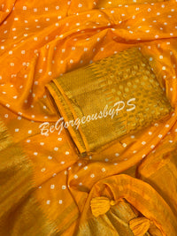 BANDHEJ ZARI YELLOW