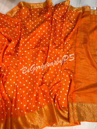 BANDHEJ ZARI ORANGE