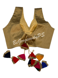 MULTICOLOR TASSELS CHIKOO