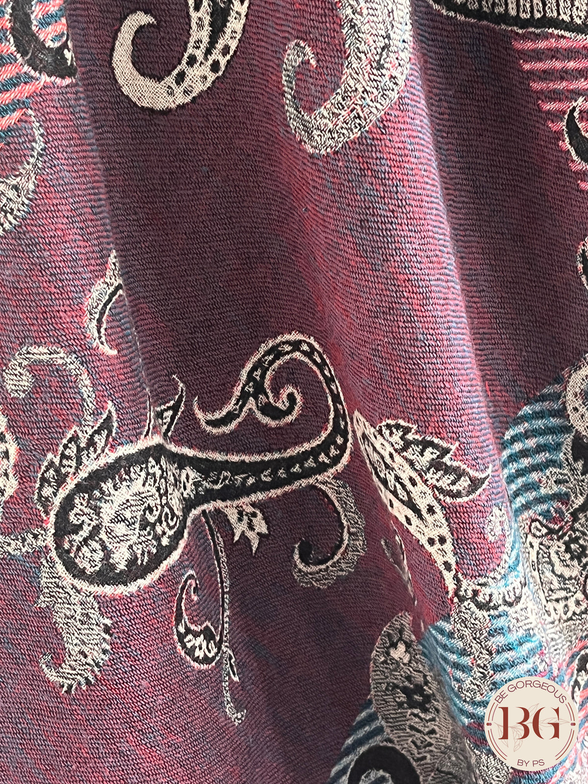 Kashmiri Throw on pure wool jamawar work