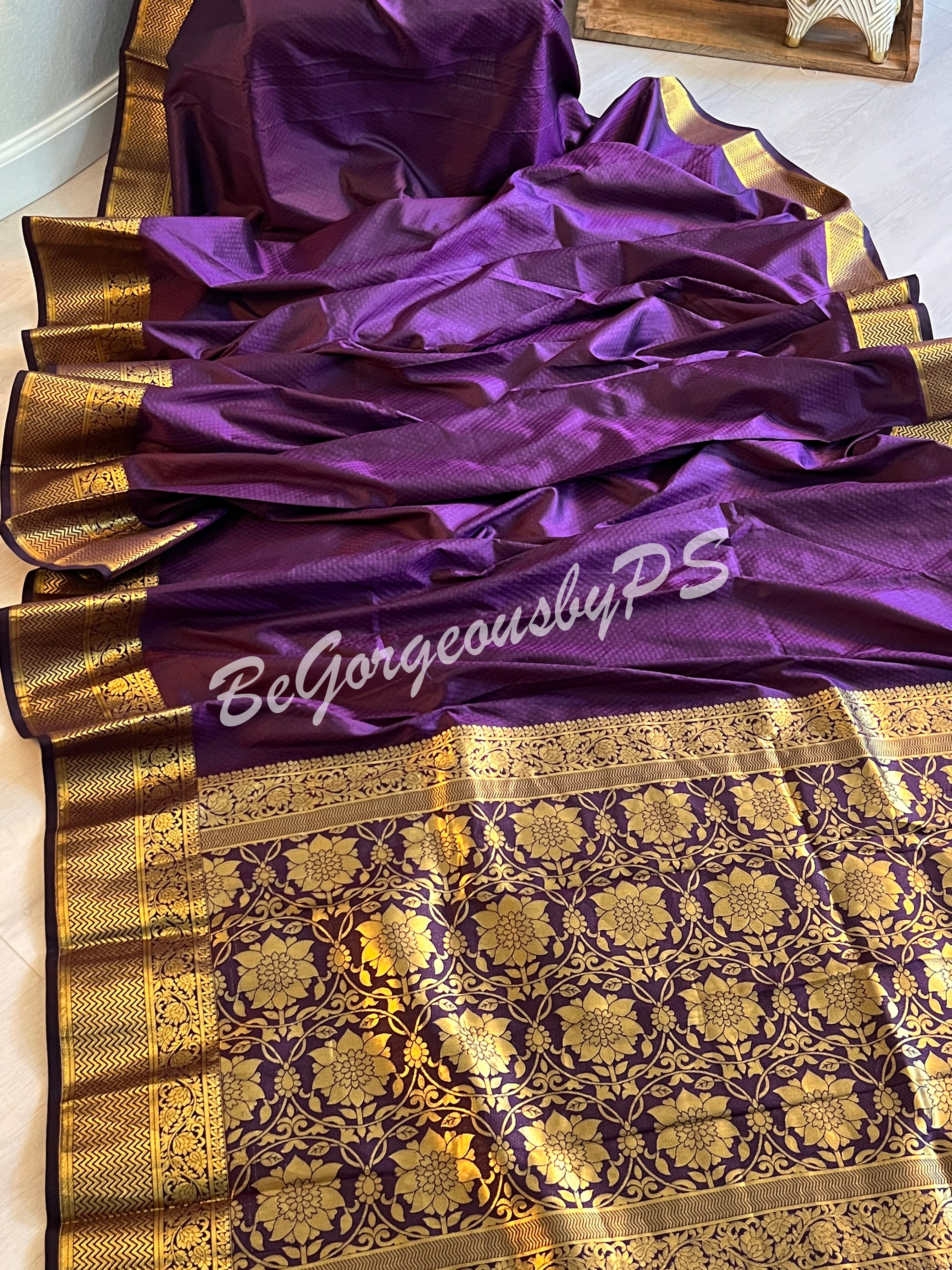 ZARI SILK PURPLE