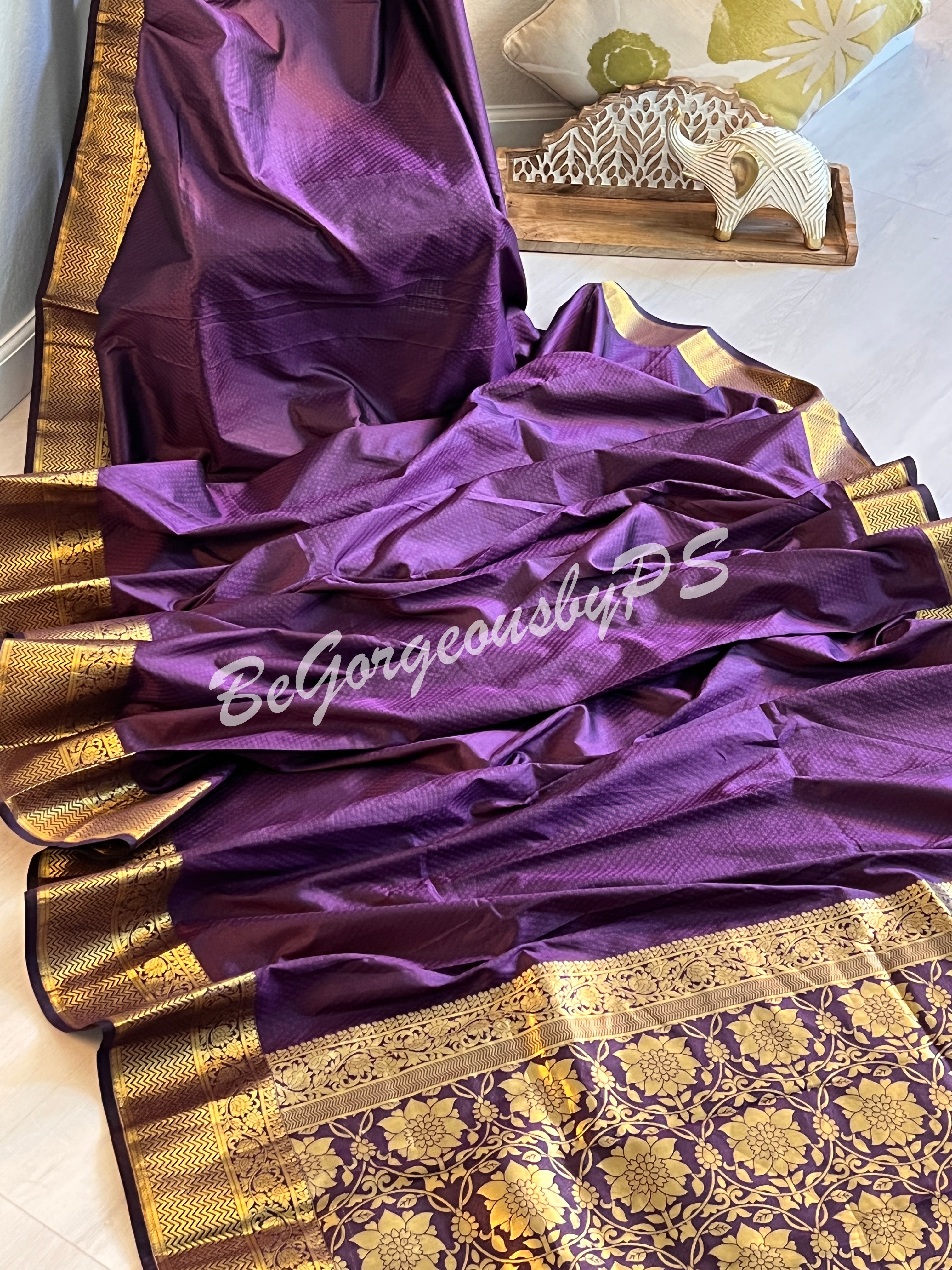 ZARI SILK PURPLE