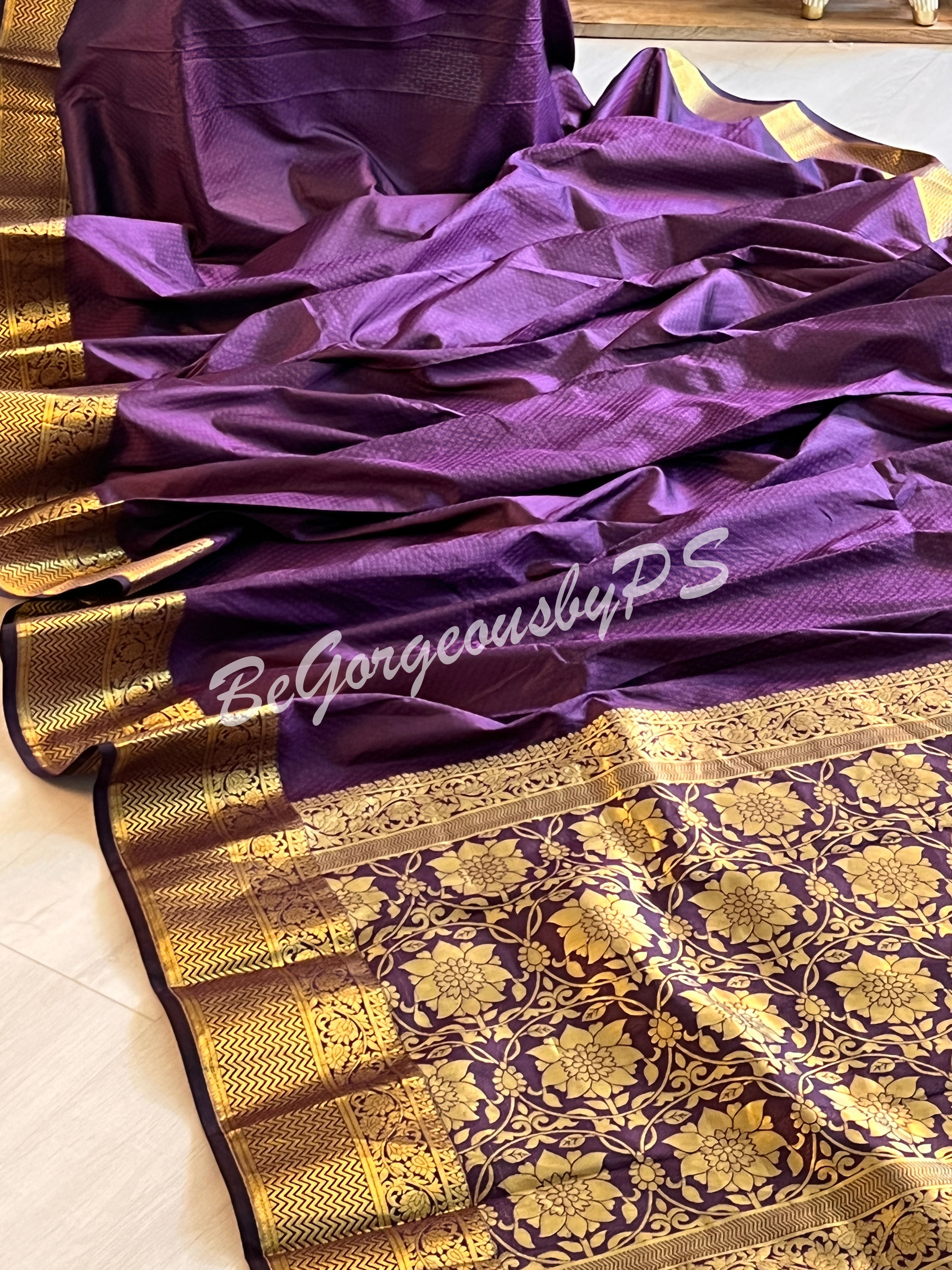 ZARI SILK PURPLE