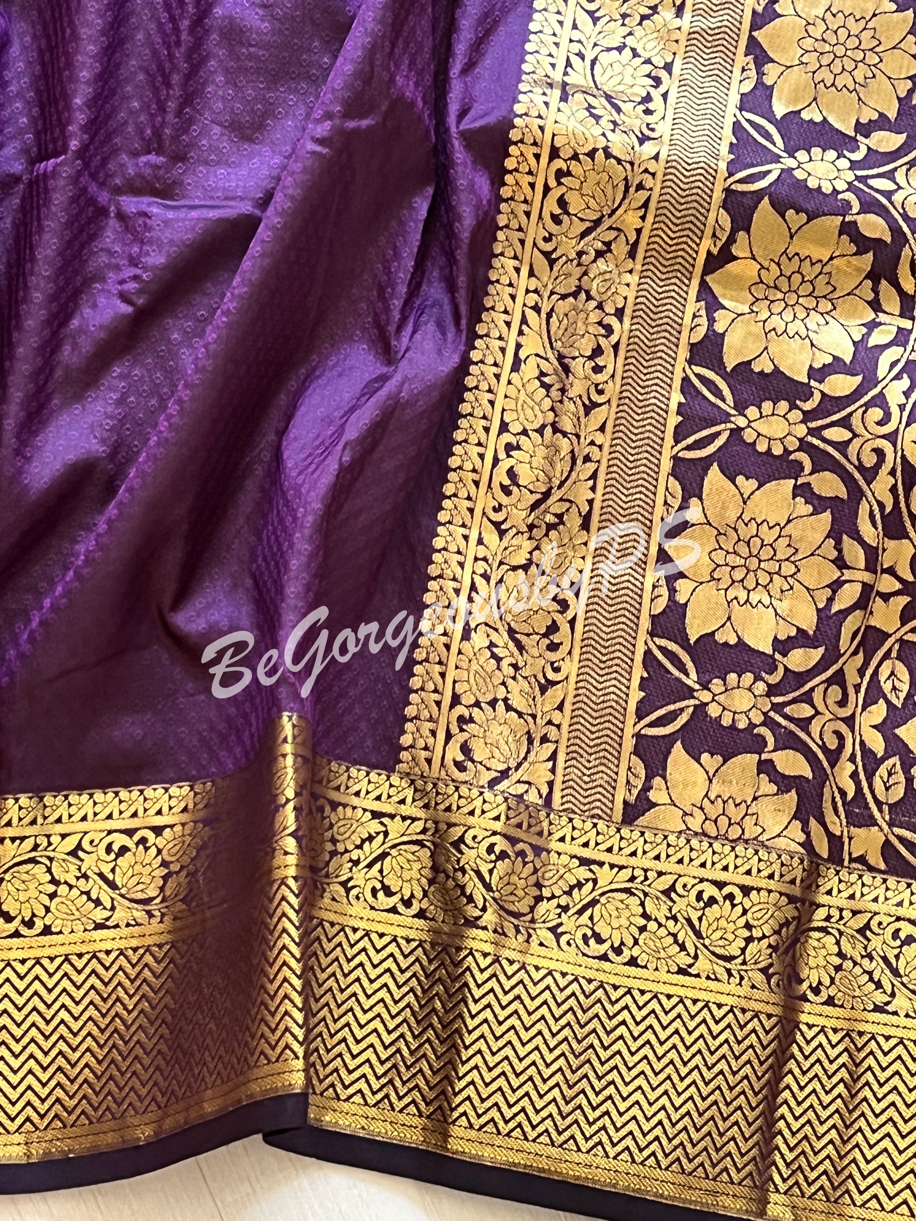 ZARI SILK PURPLE