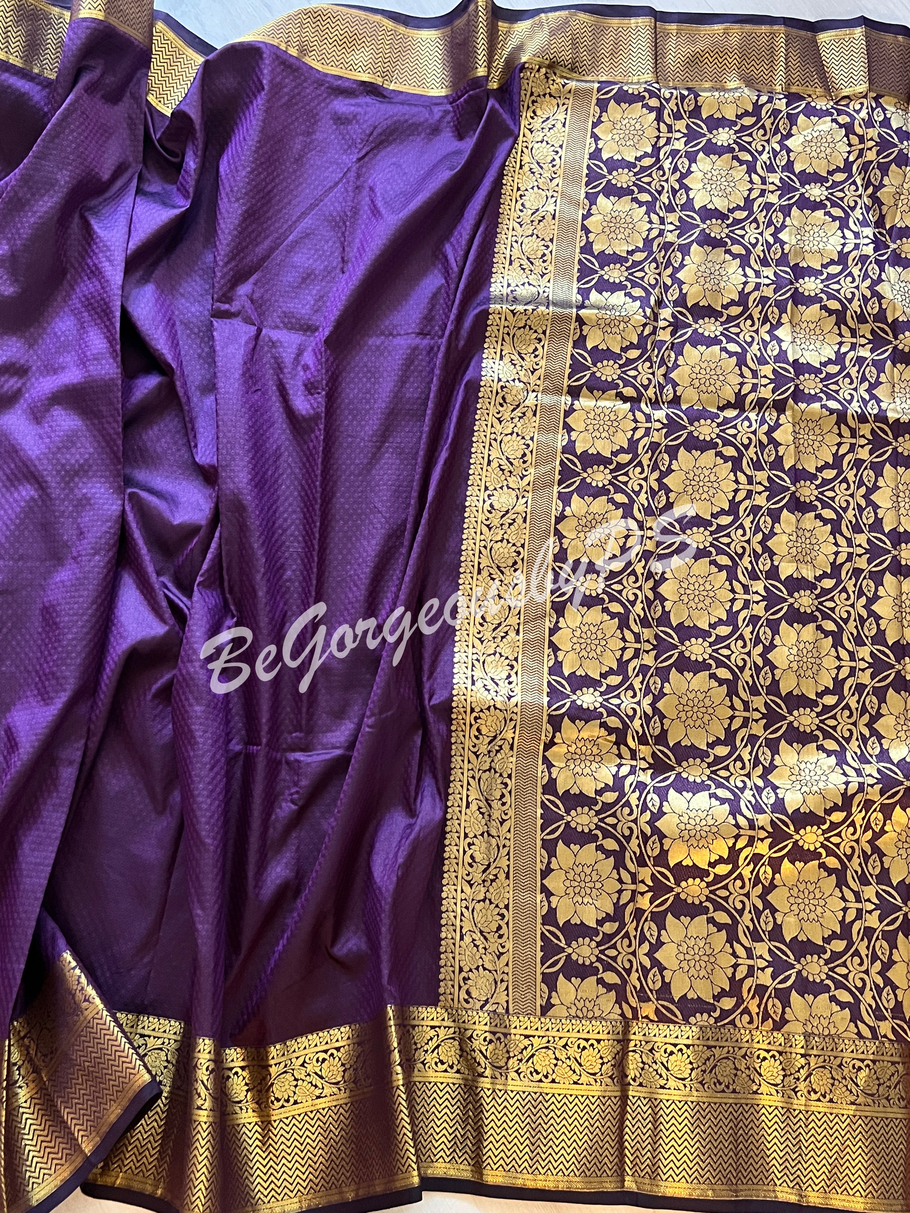 ZARI SILK PURPLE