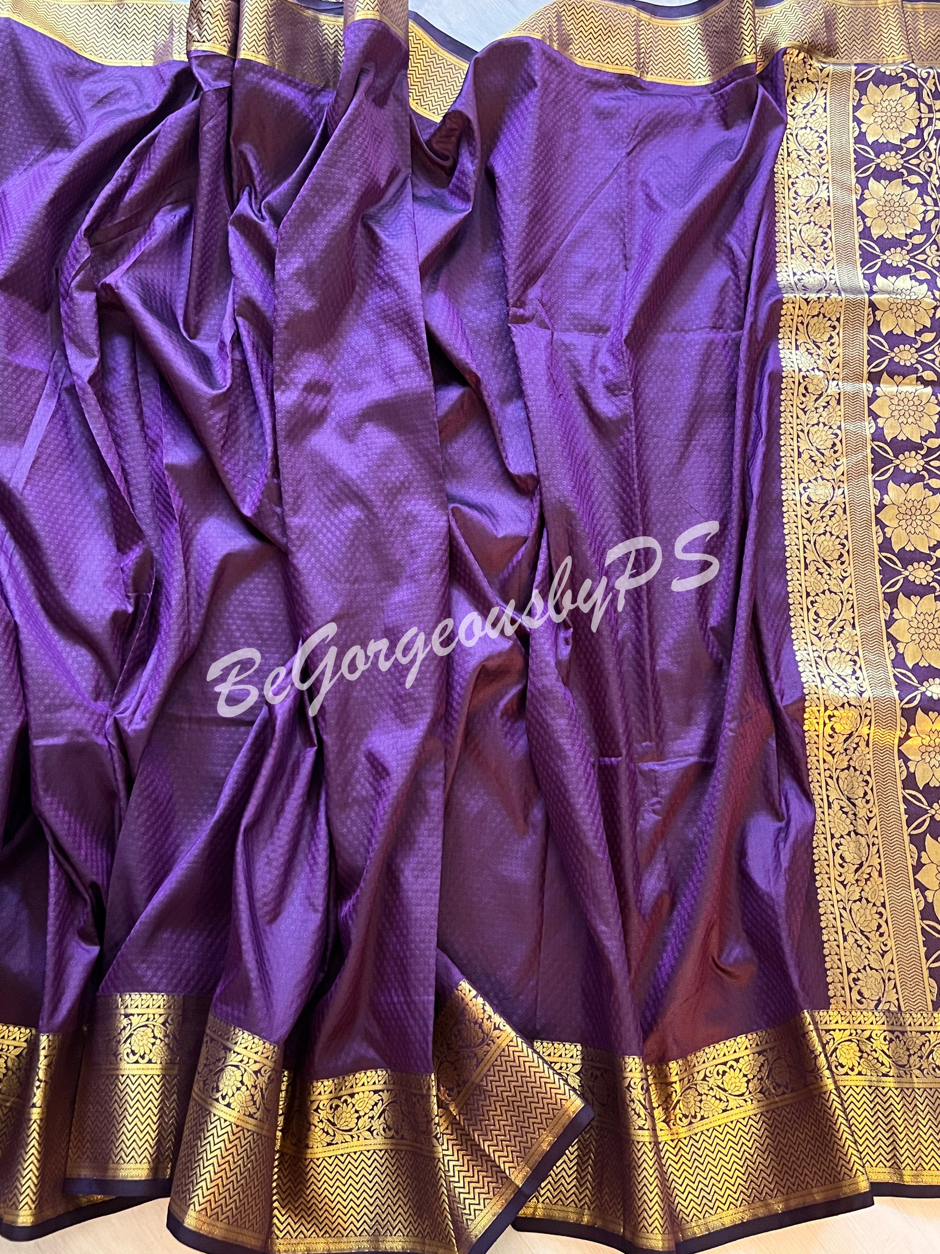 ZARI SILK PURPLE