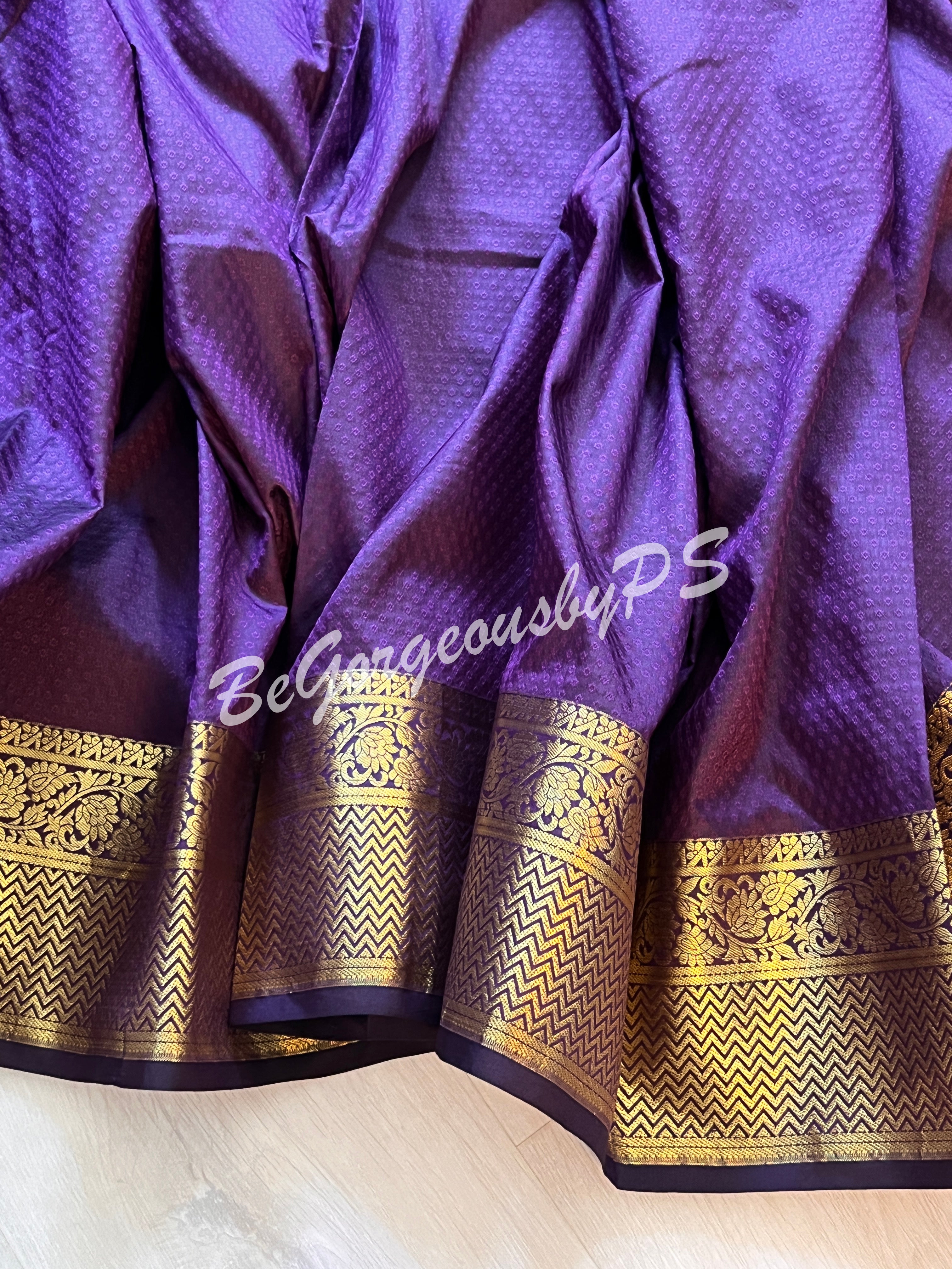 ZARI SILK PURPLE