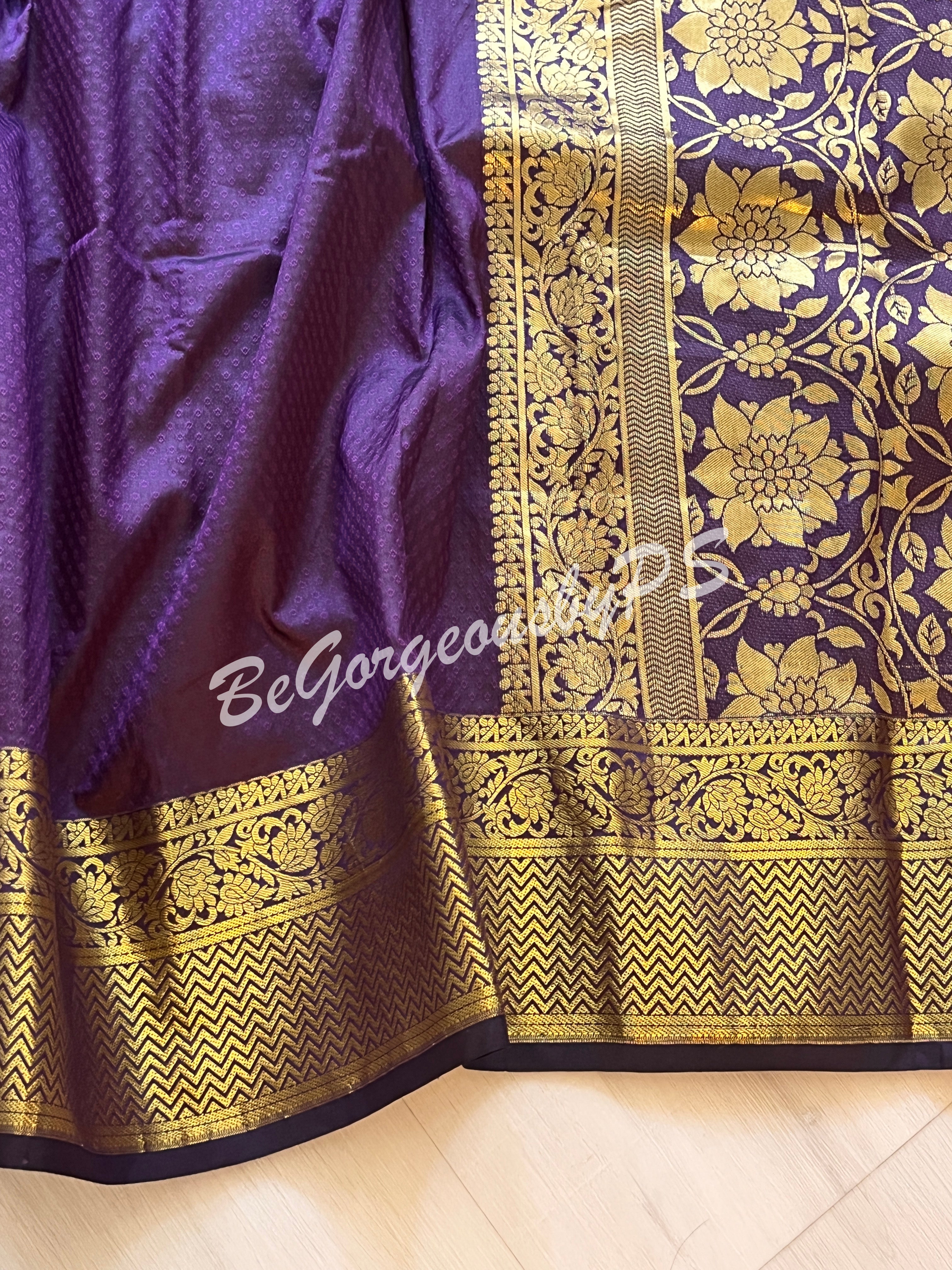 ZARI SILK PURPLE