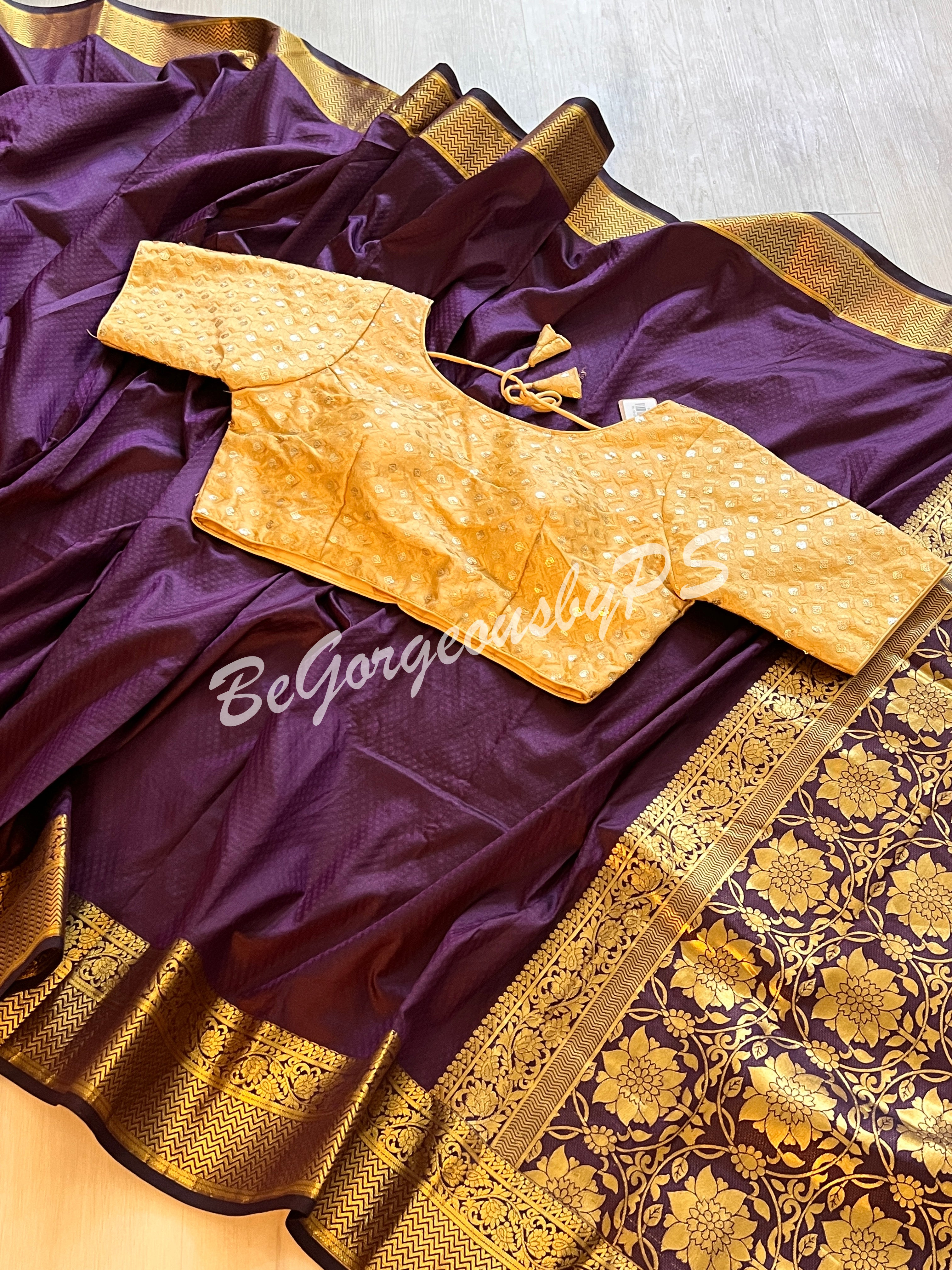 ZARI SILK PURPLE