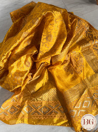 DUPATTA SILK BLOCK PRINT - 12