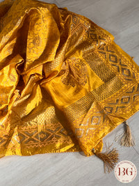 DUPATTA SILK BLOCK PRINT - 12