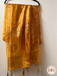 DUPATTA SILK BLOCK PRINT - 12