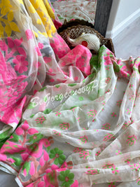 Jamdani Soft Muslin Saree