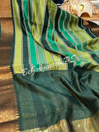 CHANDERI PRINTED GREEN