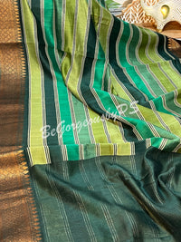 CHANDERI PRINTED GREEN