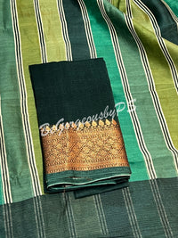 CHANDERI PRINTED GREEN