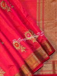 CHANDERI WEAVING PINK