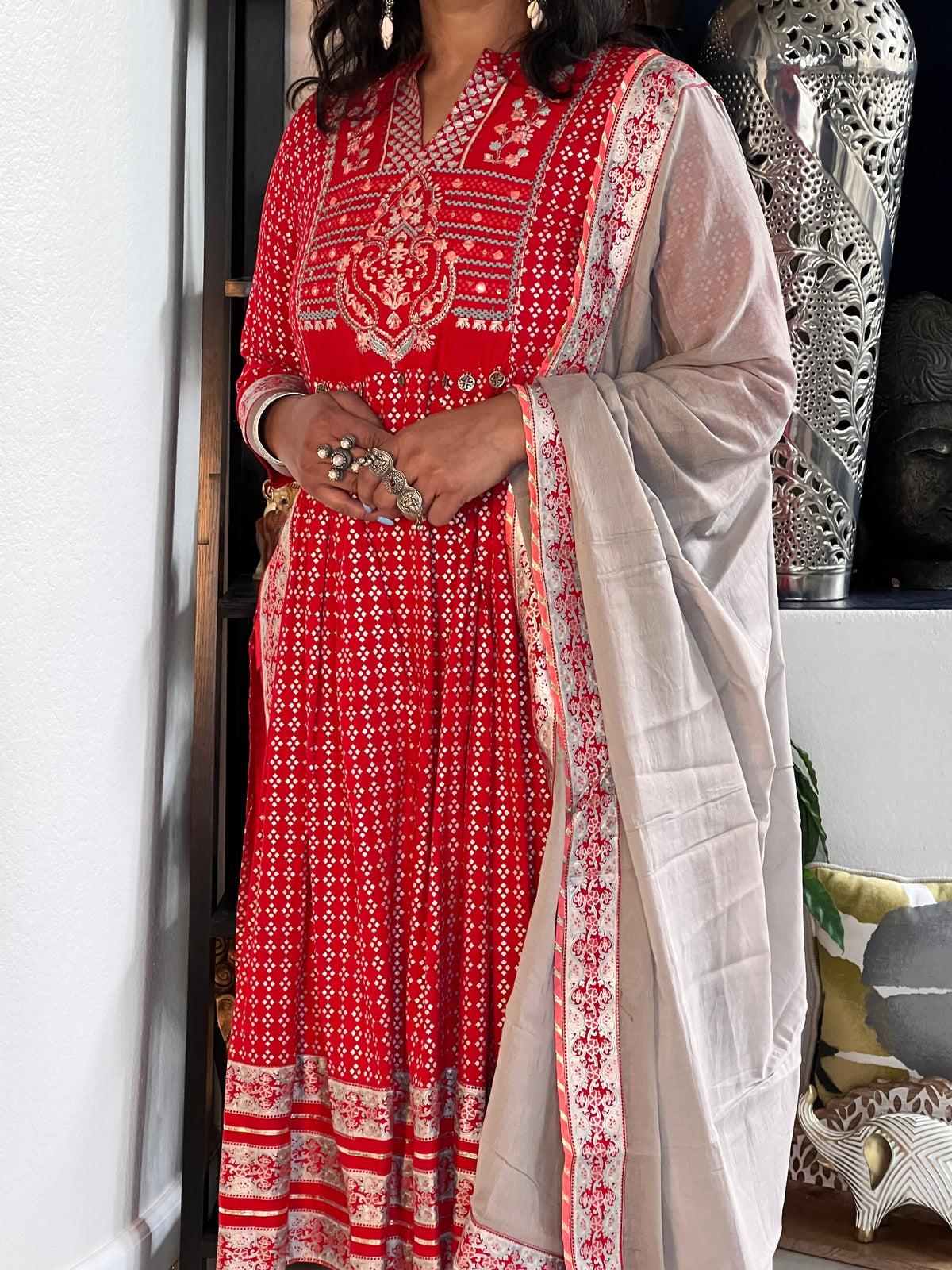 ANARKALI SET AK-105-RED