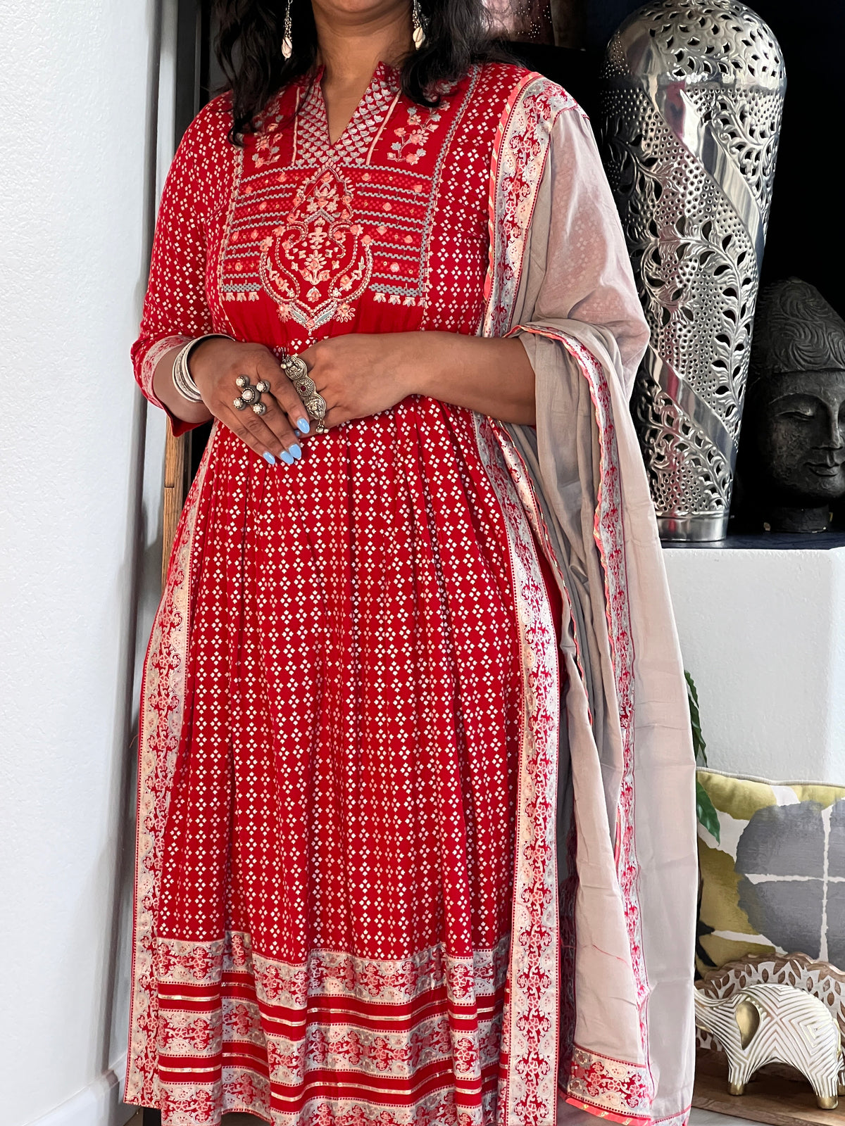 ANARKALI SET AK-105-RED