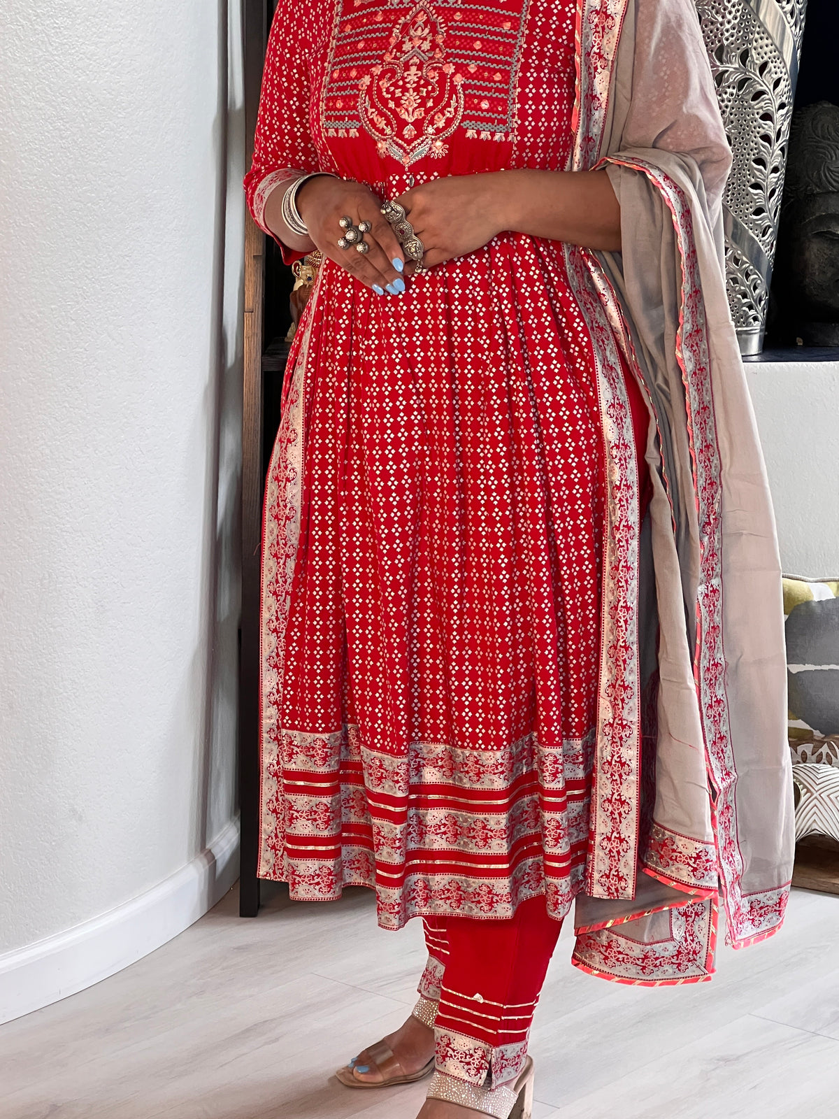 ANARKALI SET AK-105-RED