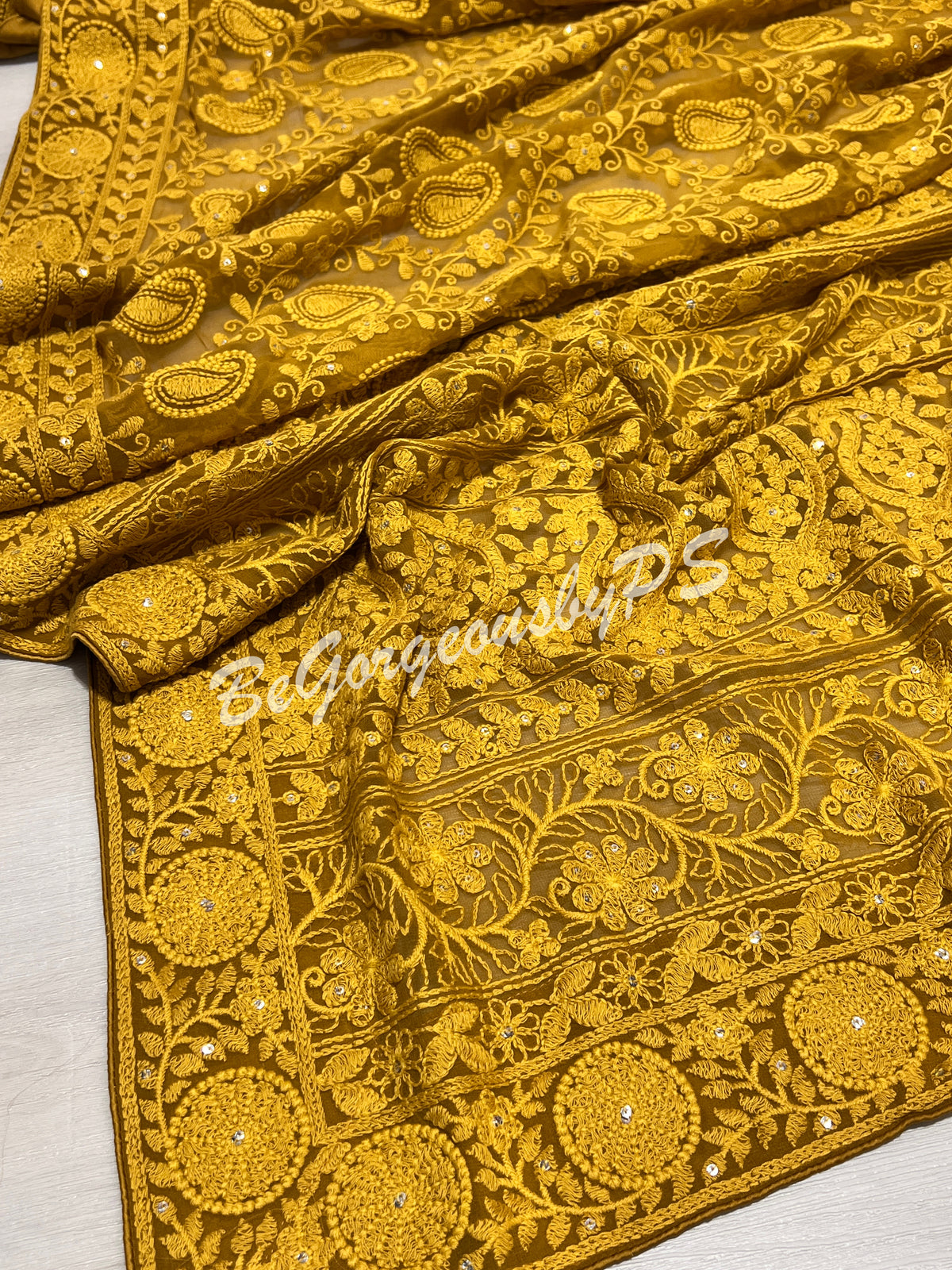 CHIKANKARI AMBIYA MUSTARD