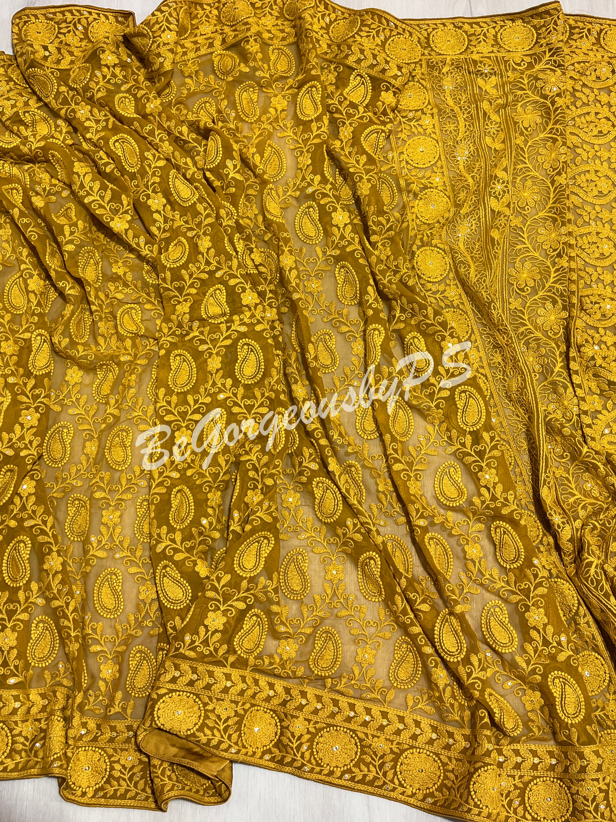 CHIKANKARI AMBIYA MUSTARD