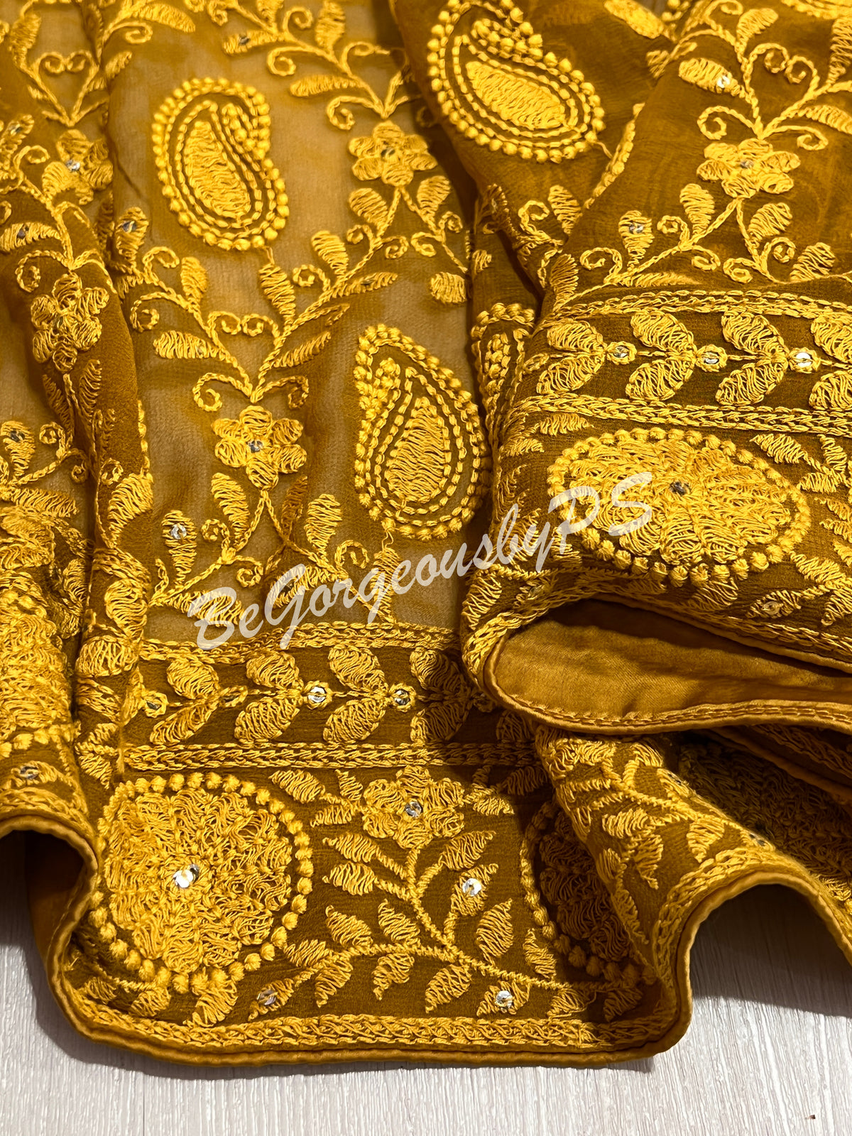 CHIKANKARI AMBIYA MUSTARD