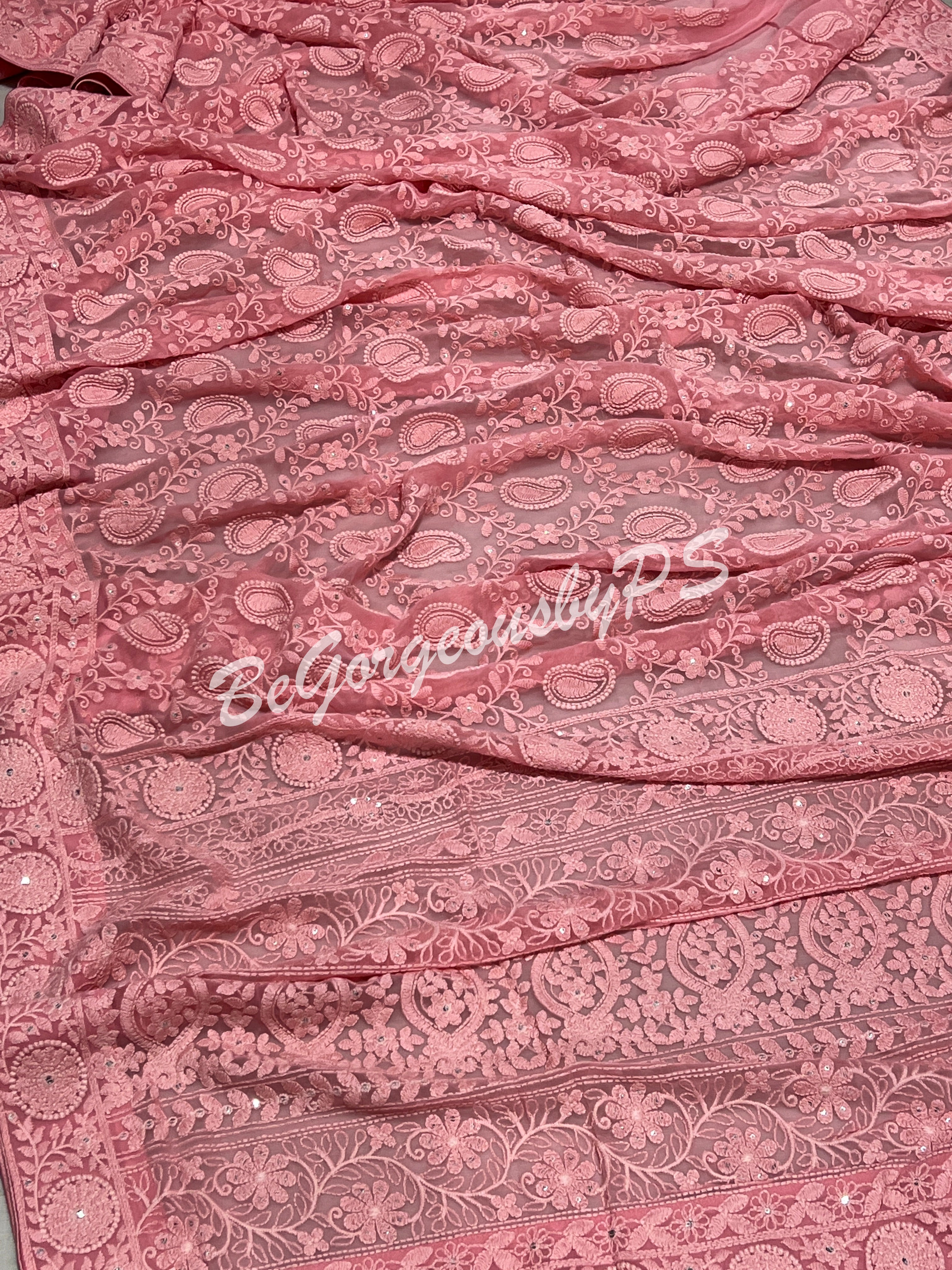 CHIKANKARI AMBIYA PINK