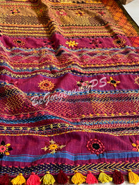 Lambani Embroidery on Khaddi