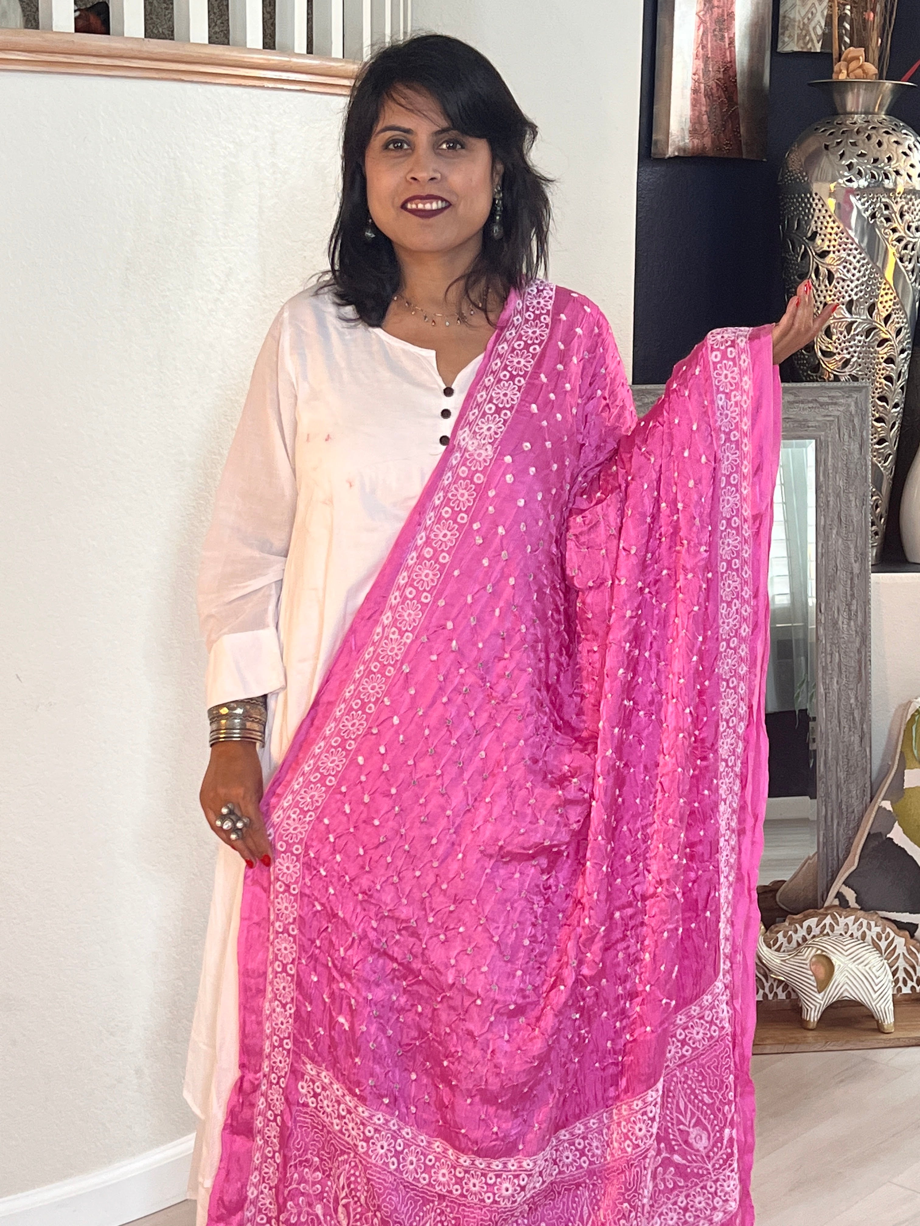 DUPATTA GAJJI AJRAK - 30