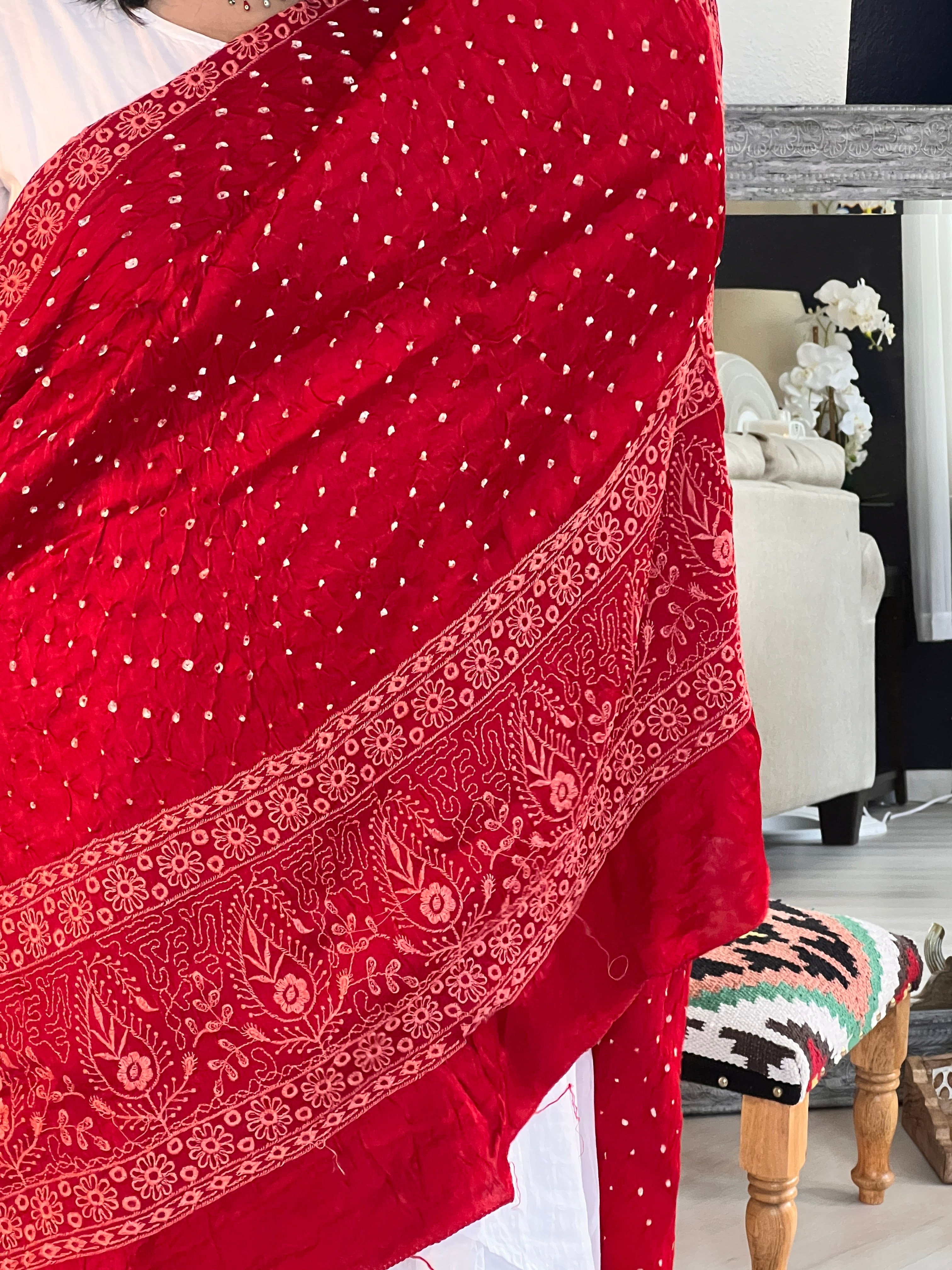 DUPATTA GAJJI AJRAK - 30