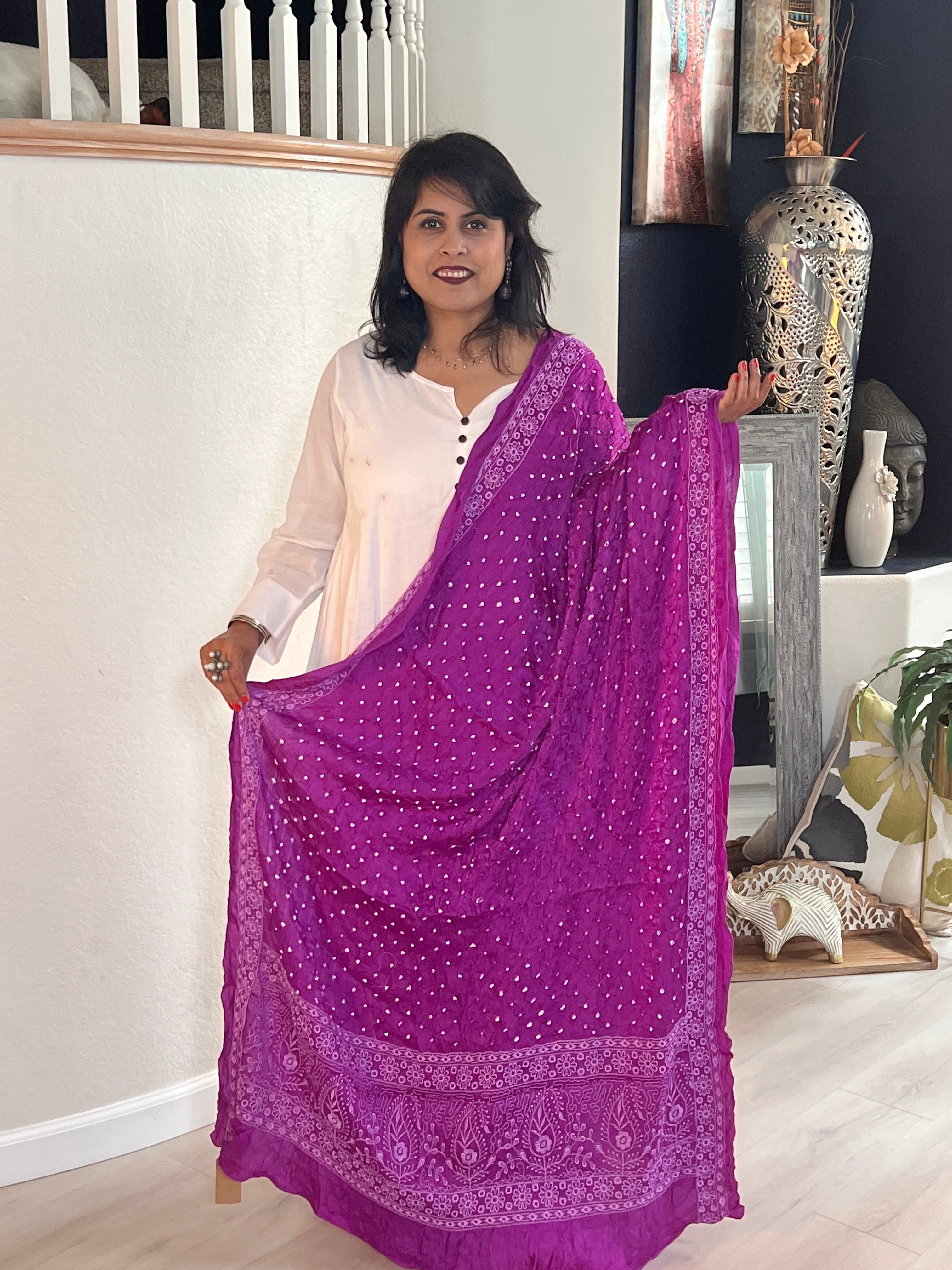 DUPATTA GAJJI AJRAK - 30