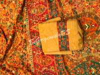 KASHMIRI KANI YELLOW SA-KAS-KAN-YE105